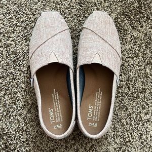TOMS Pink Flats